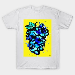 Colored Grape Fruit Art T-Shirt
